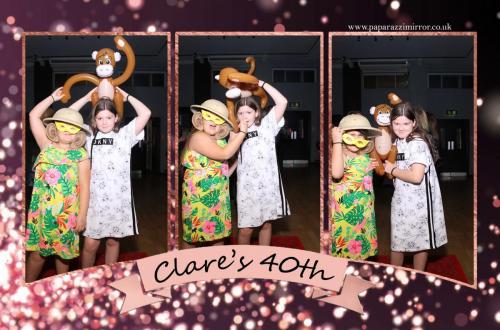 Clare's 40th